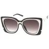 Women's Oversize Notched Angled Temple Cat Eye Sunglasses A833 sold by ZeroUV