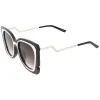 Women's Oversize Notched Angled Temple Cat Eye Sunglasses A833 sold by ZeroUV