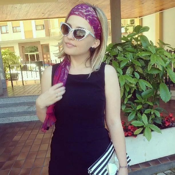 Retro 1950's Polka Dot Cat Eye Fashion Sunglasses 8498 sold by ZeroUV product image thumbnail 5