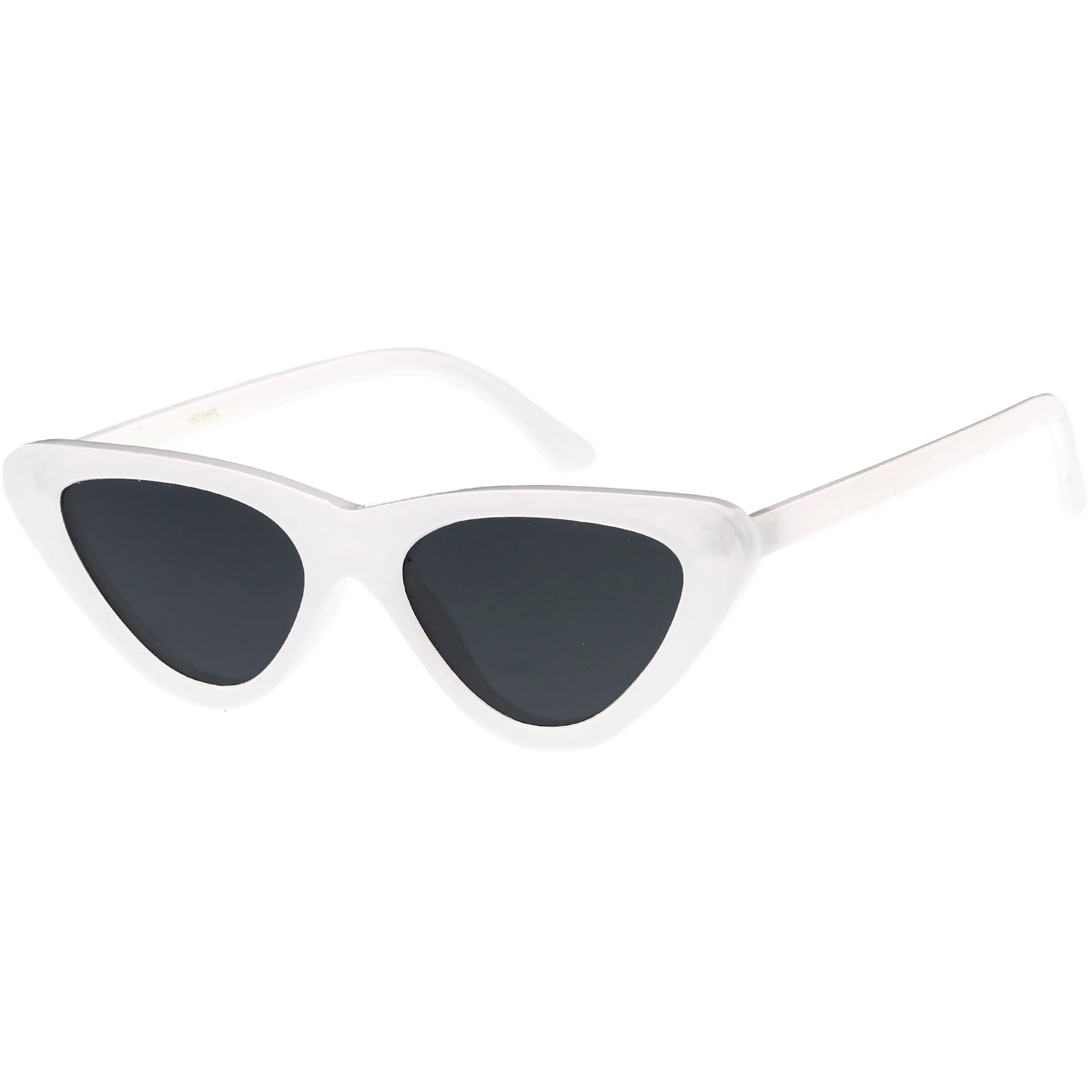 Polarized Neutral Colored Lens Small Thick Cat Eye Sunglasses C927 sold by ZeroUV product image thumbnail 5