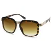 Luxury Womens Fashion Metal Temple Oversize Square Sunglasses 9164 sold by ZeroUV