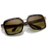 Luxury Womens Fashion Metal Temple Oversize Square Sunglasses 9164 sold by ZeroUV
