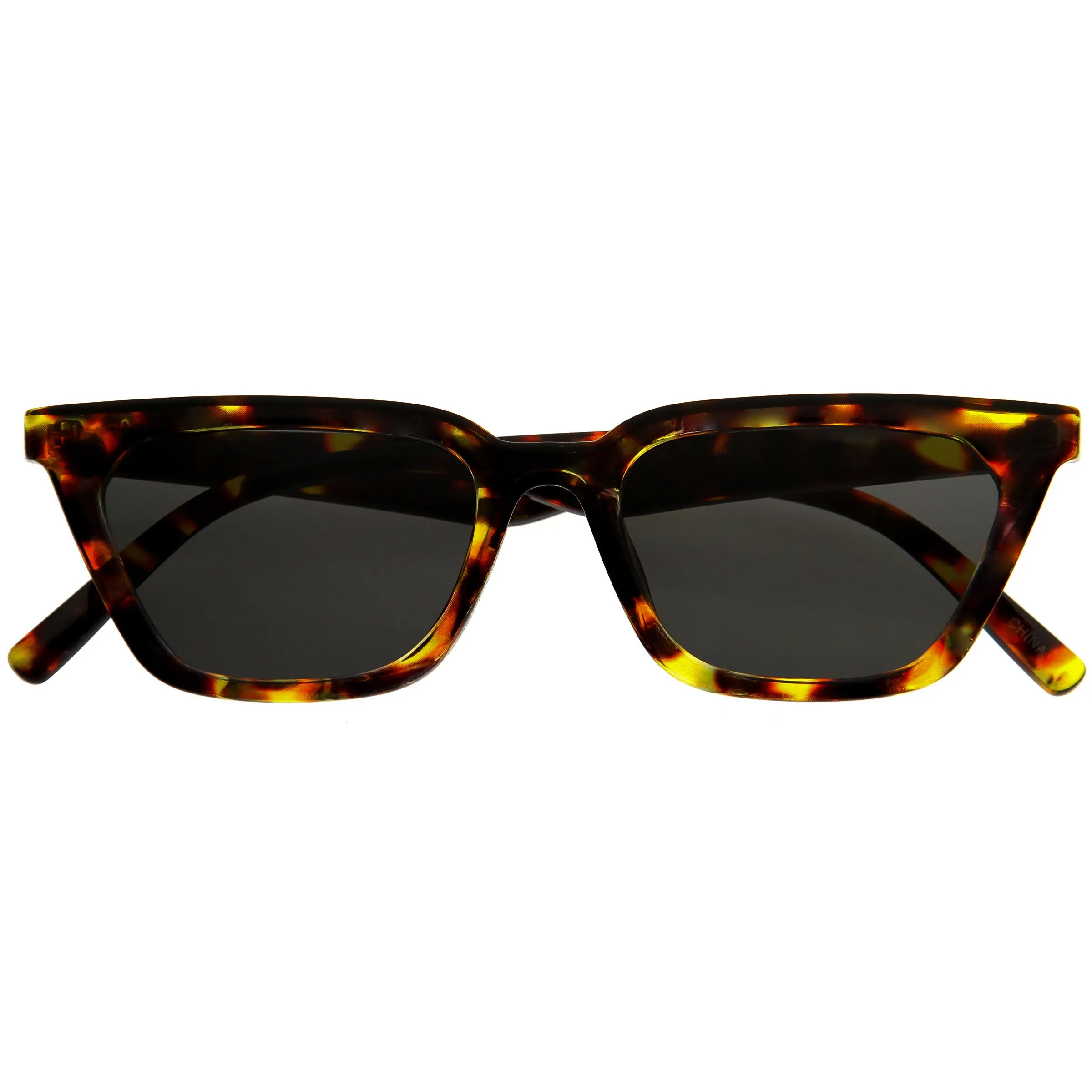 Mod Neutral Modern Contemporary Cat Eye Sunglasses D313 sold by ZeroUV product image thumbnail 5