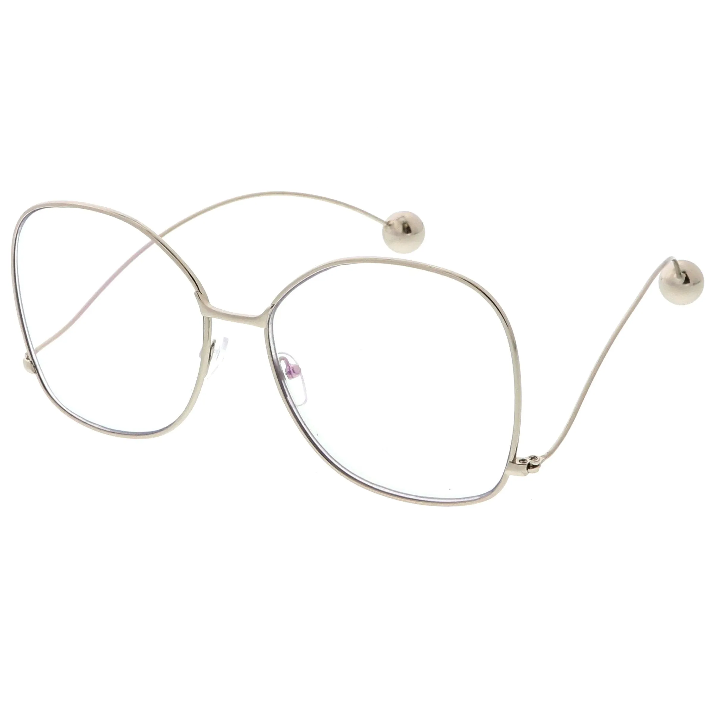 Retro 1970's Fashion Oversize Butterfly Clear Lens Glasses C214 sold by ZeroUV product image thumbnail 2