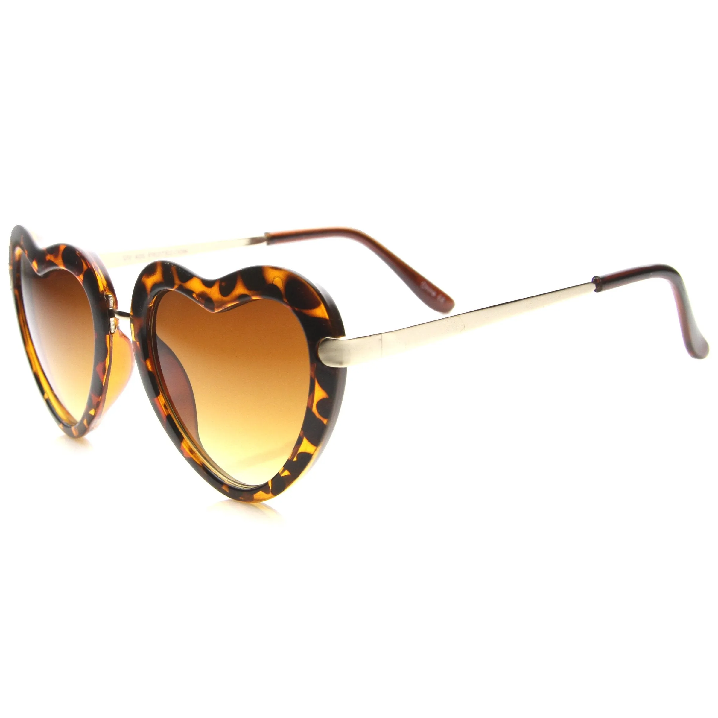 Women's Cute Heart Shape Fashion Sunglasses 9929 sold by ZeroUV product image thumbnail 3