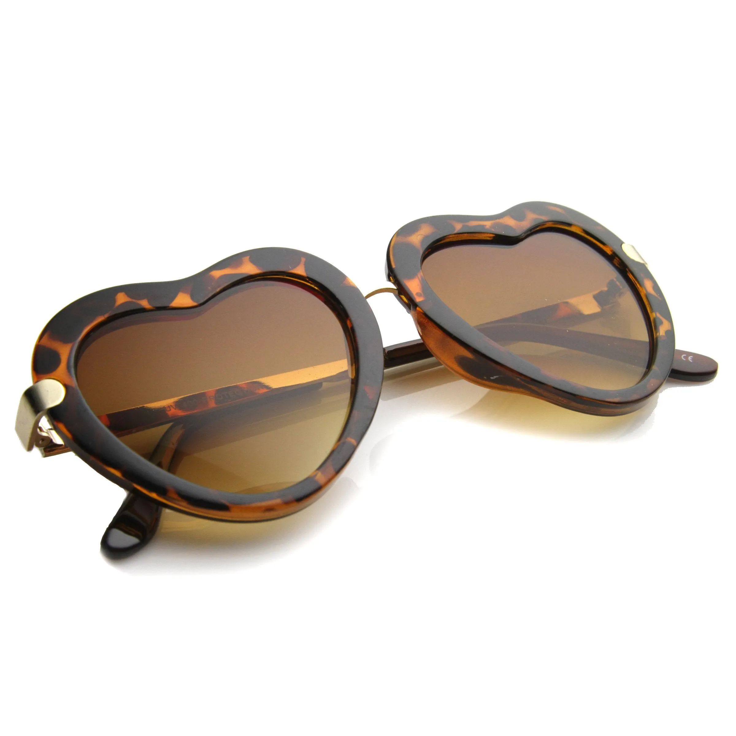 Women's Cute Heart Shape Fashion Sunglasses 9929 sold by ZeroUV product image thumbnail 4