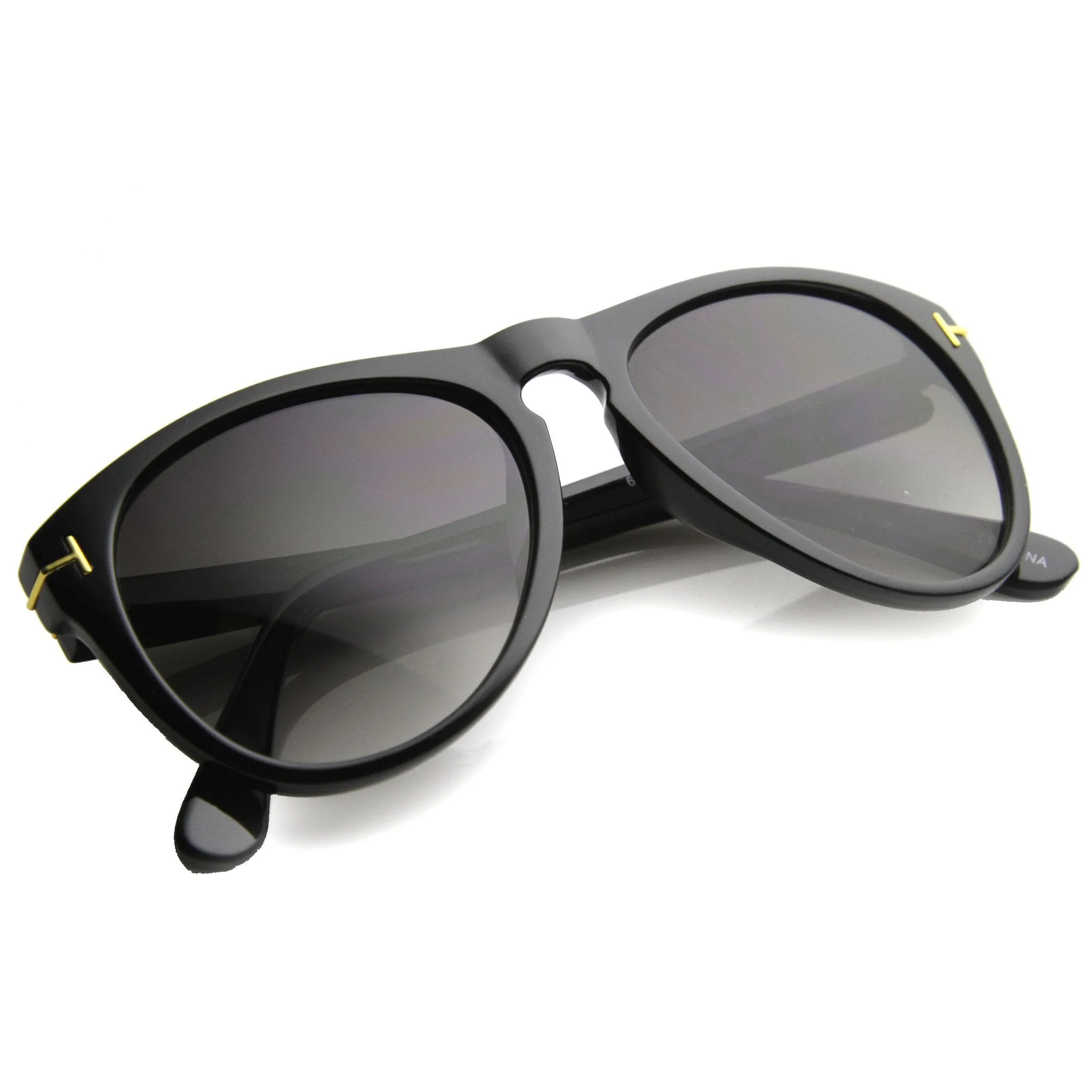 European Fashion Key Hole P3 Aviator Sunglasses 9868 sold by ZeroUV product image thumbnail 3