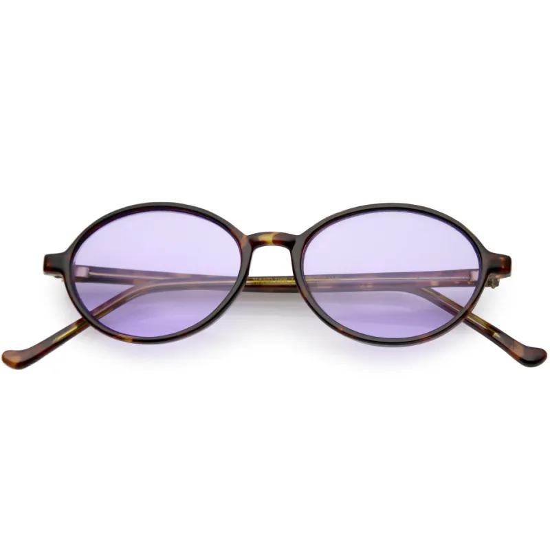 True Retro Oval Color Tone Indie Sunglasses C643 sold by ZeroUV
