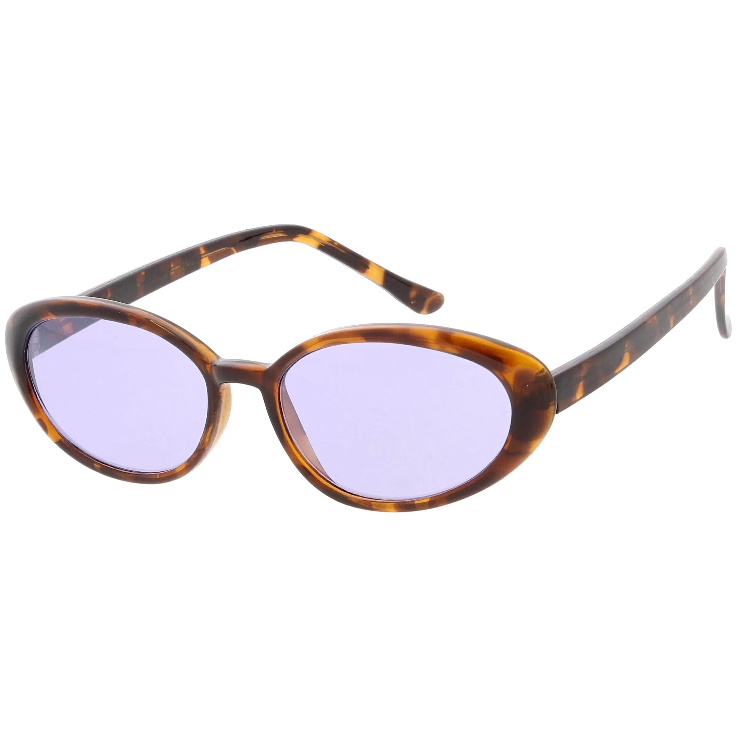 Women's True Vintage Color Tone Lens Oval Sunglasses C697 sold by ZeroUV product image thumbnail 4