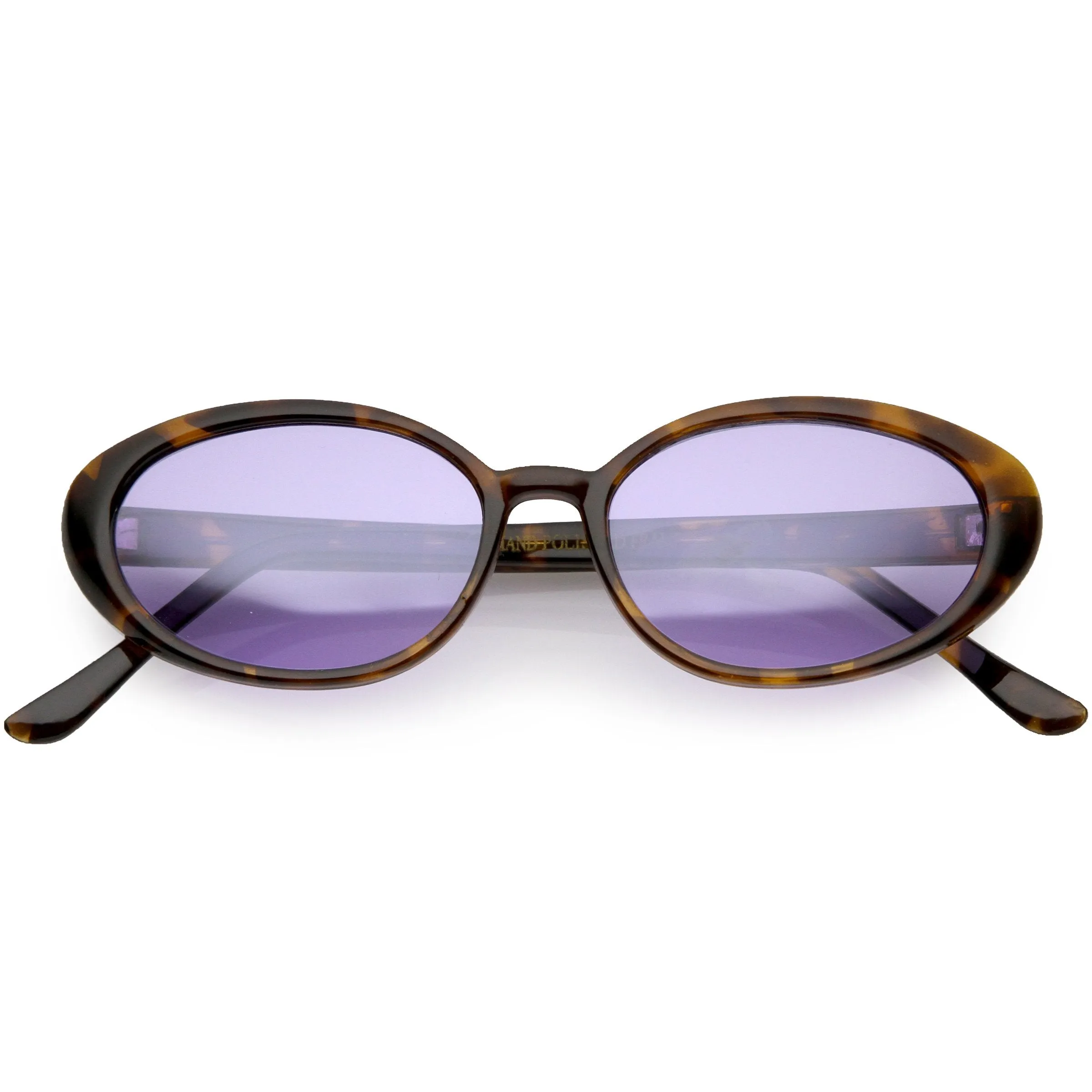 Women's True Vintage Color Tone Lens Oval Sunglasses C697 sold by ZeroUV product image thumbnail 3