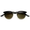 Dapper Vintage Fashion Round Half Frame Sunglasses 9165 sold by ZeroUV