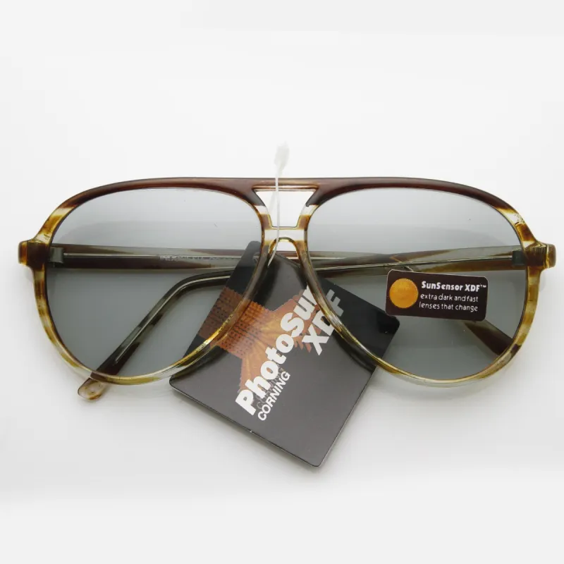 Genuine Vintage 1980's Fashion Photosun XDF Lens Aviator Sunglasses 7220 sold by ZeroUV