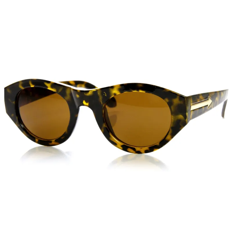 Women's High Fashion Oval Cat Eye Sunglasses 9298 sold by ZeroUV