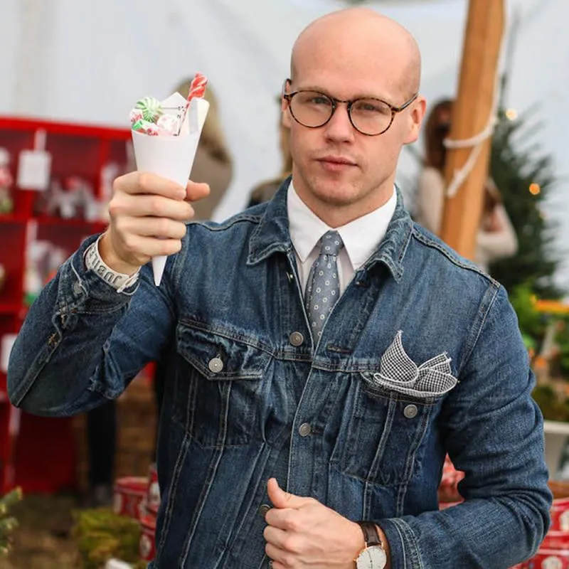 Vintage Dapper Indie Fashion Clear Lens Round Glasses 8768 sold by ZeroUV product image thumbnail 2