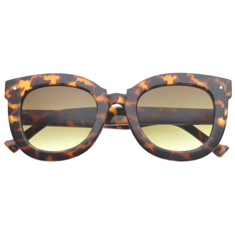 Women's Oversize Bold Horned Rim Cat Eye Sunglasses A170 sold by ZeroUV