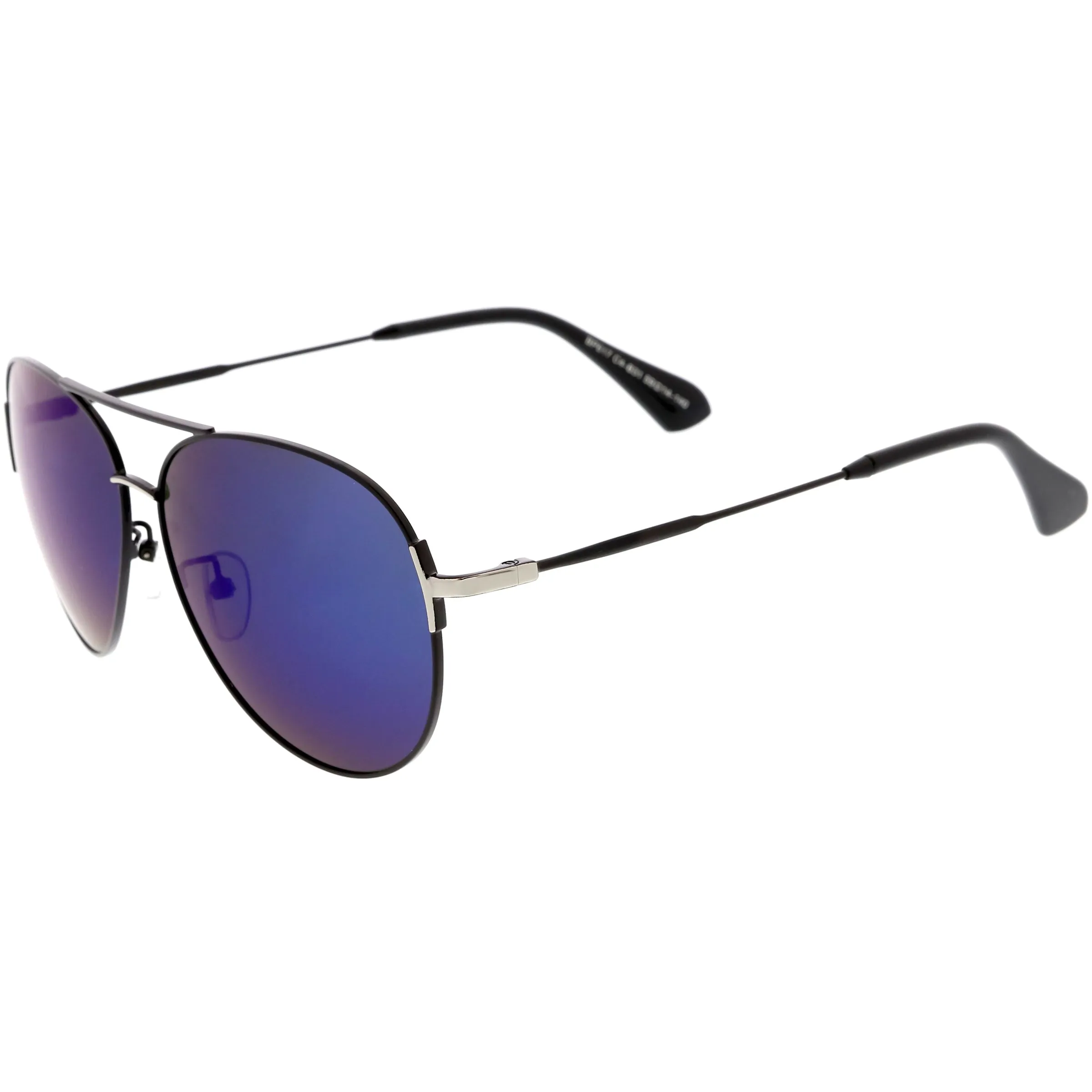 Oversize Metal Arms Polarized Lens Aviator Sunglasses C886 sold by ZeroUV product image thumbnail 5
