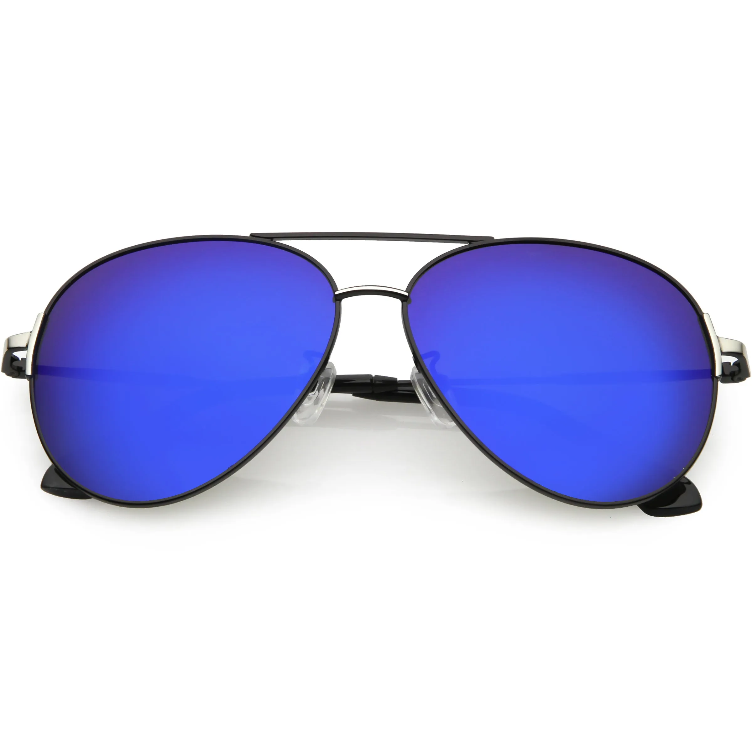 Oversize Metal Arms Polarized Lens Aviator Sunglasses C886 sold by ZeroUV