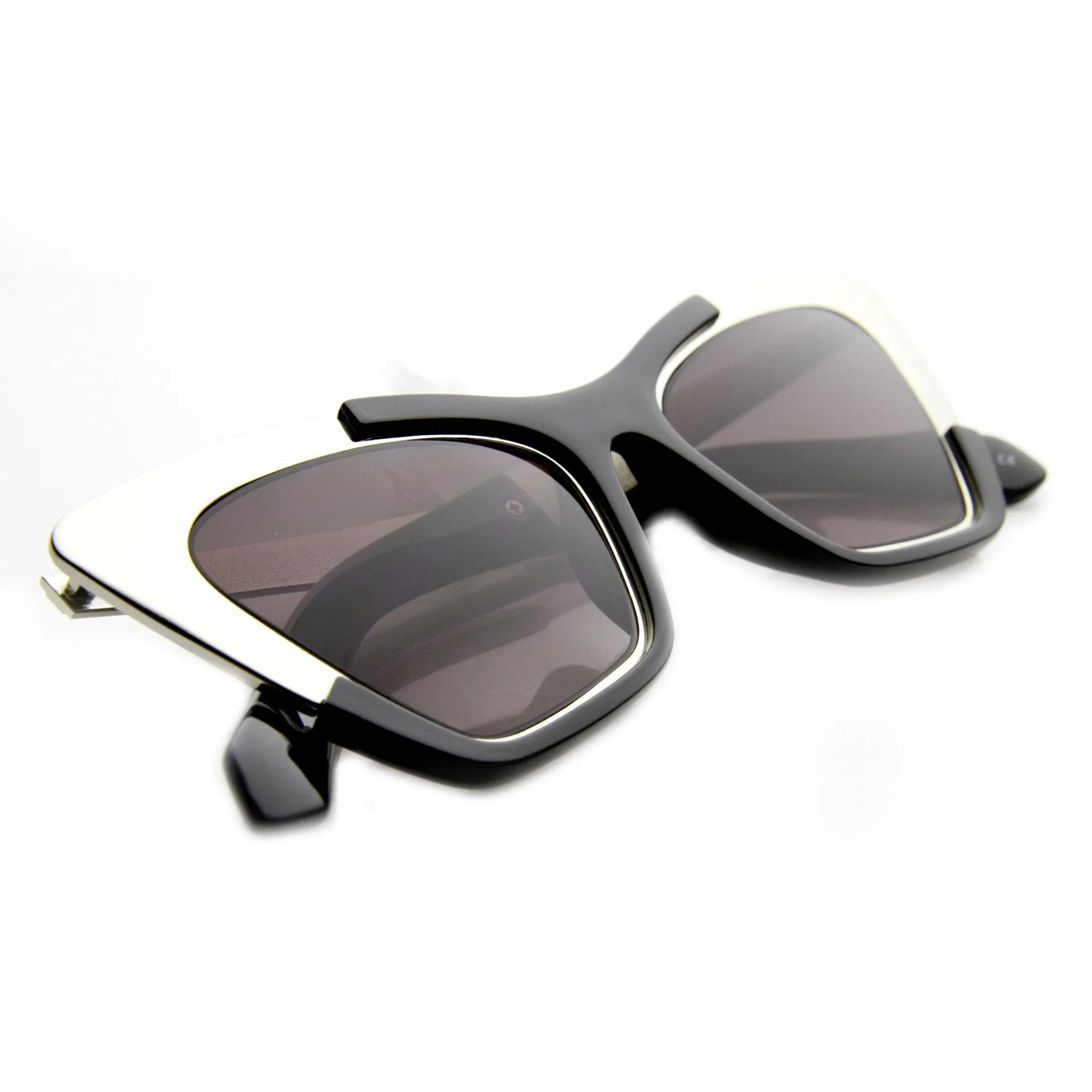 Womens Modern Designer Fashion Cat Eye Sunglasses 9601 sold by ZeroUV product image thumbnail 2