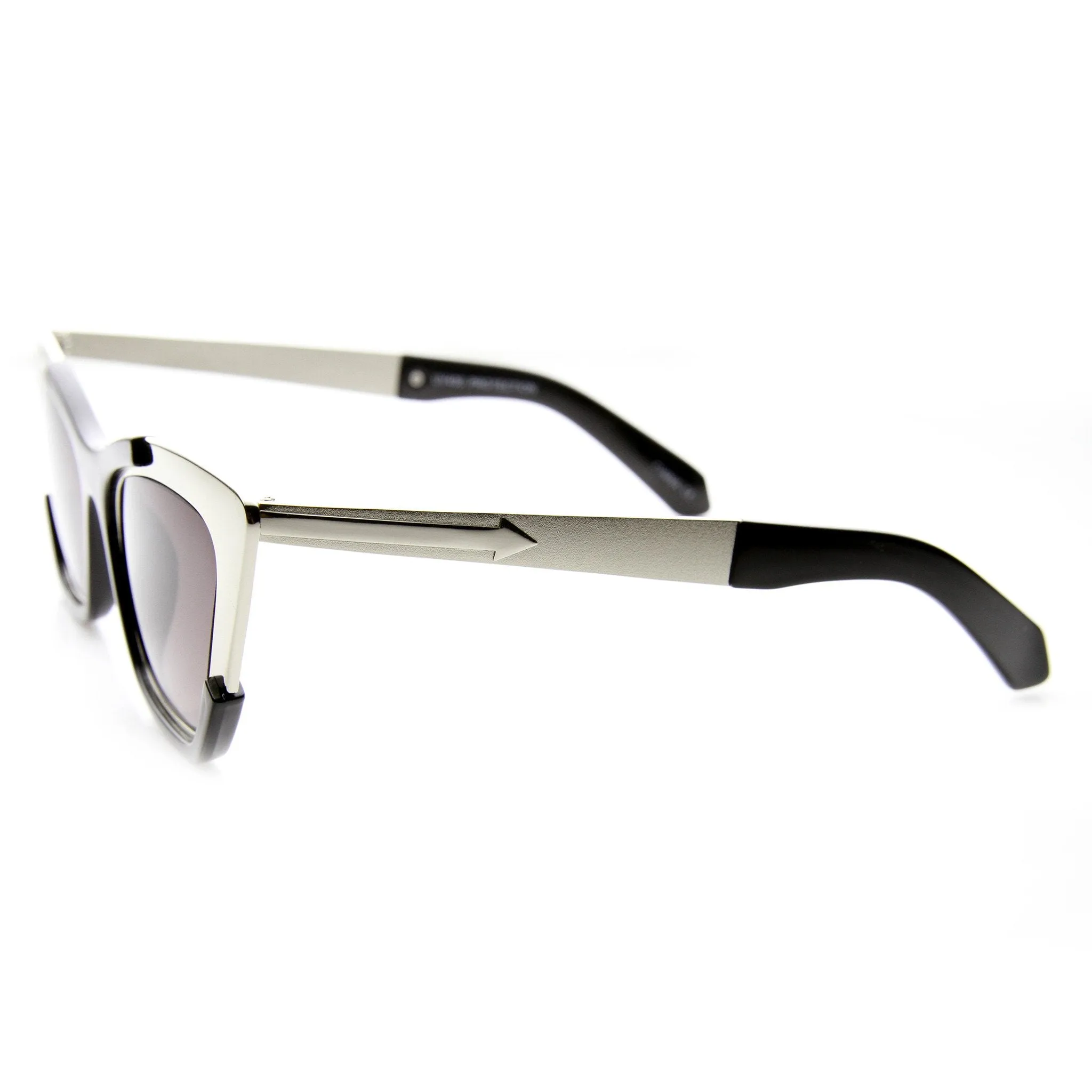 Womens Modern Designer Fashion Cat Eye Sunglasses 9601 sold by ZeroUV product image thumbnail 3