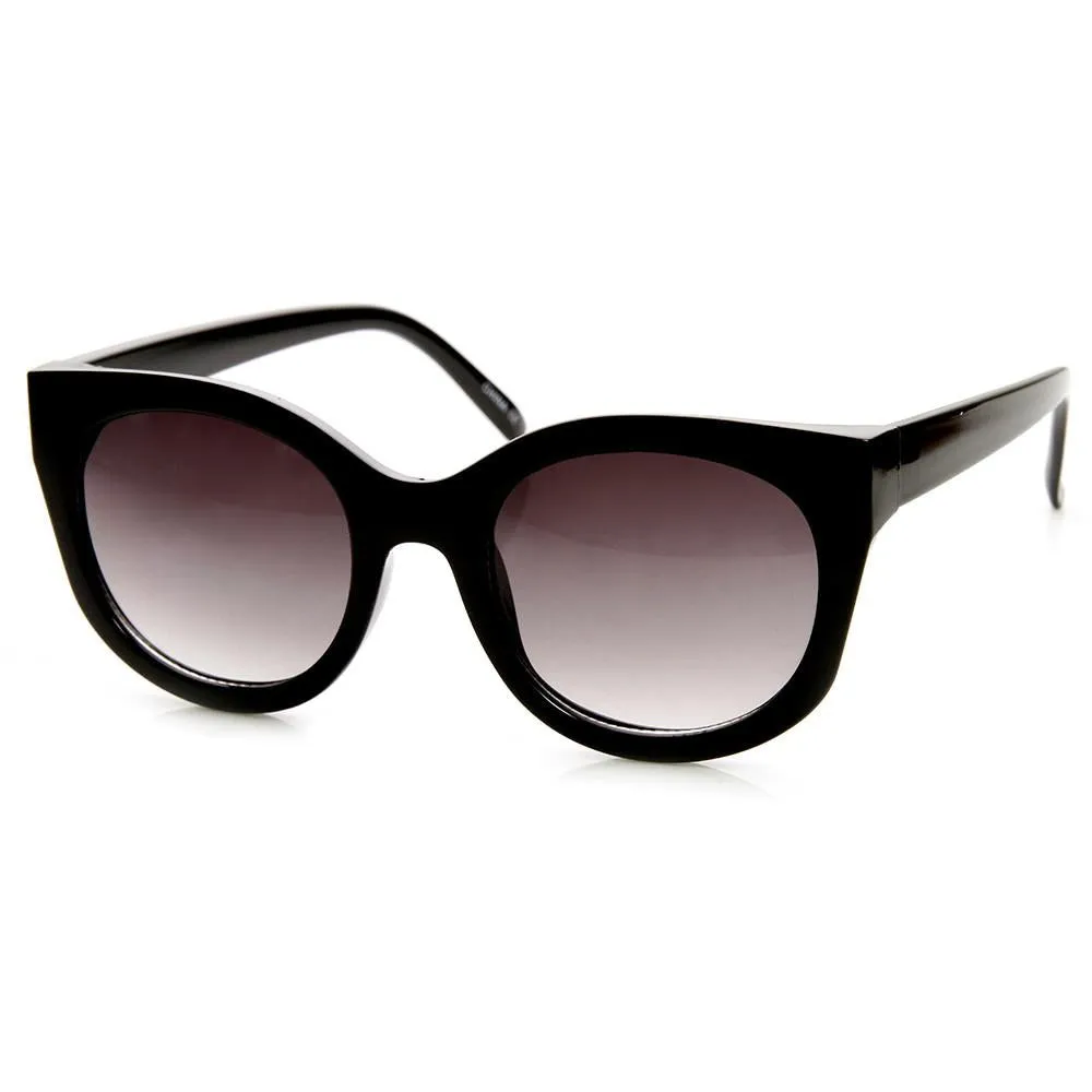 Retro Mod Indie Womens Bold Cat Eye Sunglasses 9283 sold by ZeroUV product image thumbnail 4