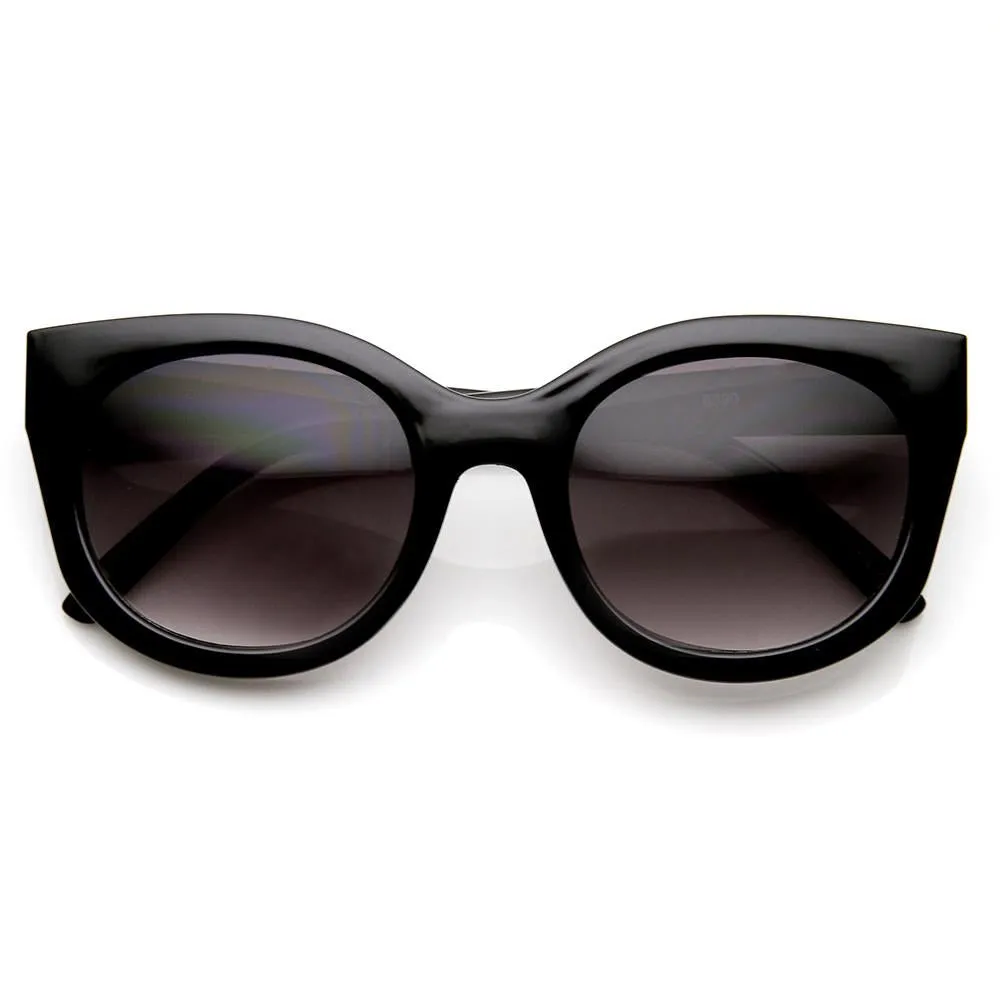 Retro Mod Indie Womens Bold Cat Eye Sunglasses 9283 sold by ZeroUV product image thumbnail 3