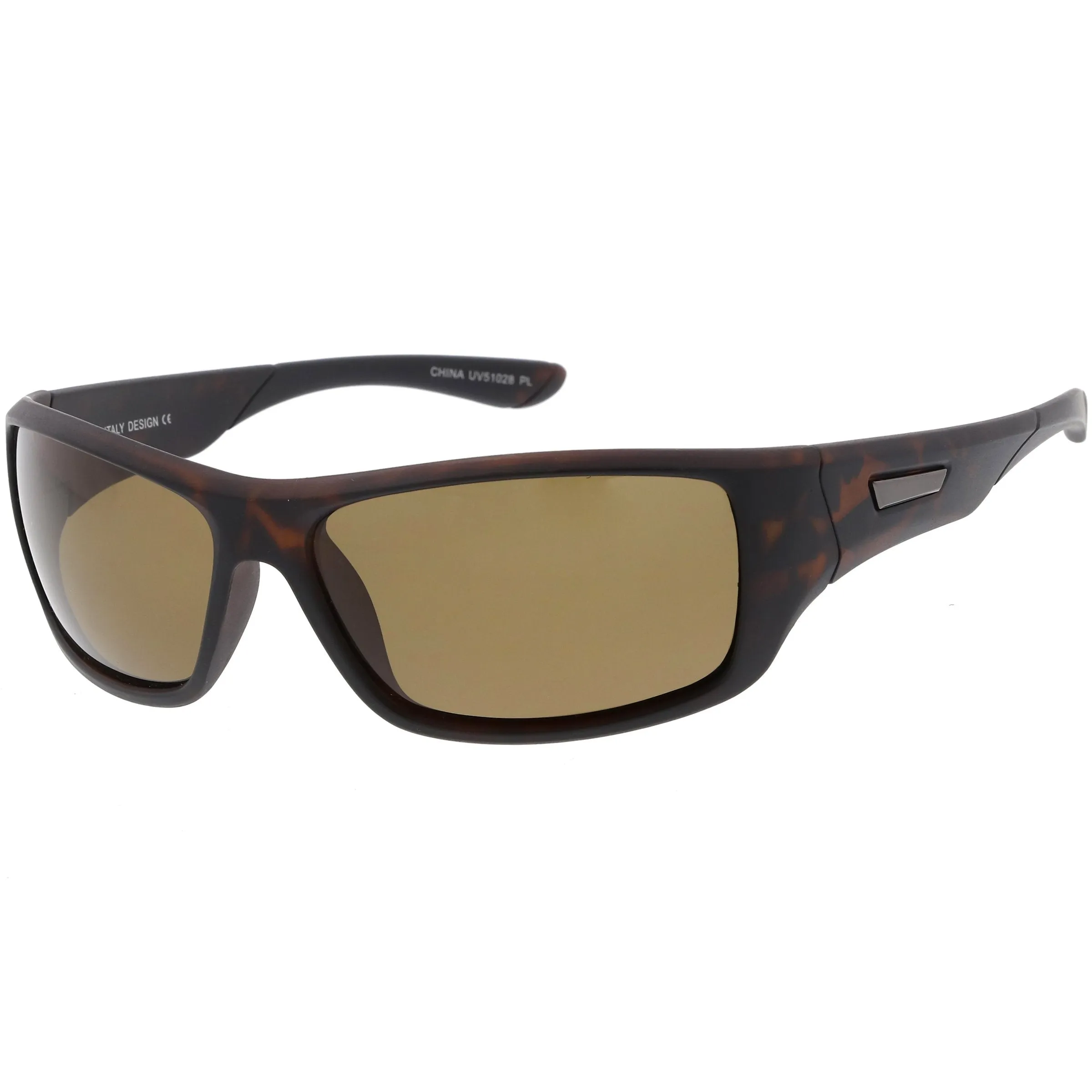 Premium Polarized Sports Wrap Rectangle Sunglasses C794 65mm sold by ZeroUV product image thumbnail 5