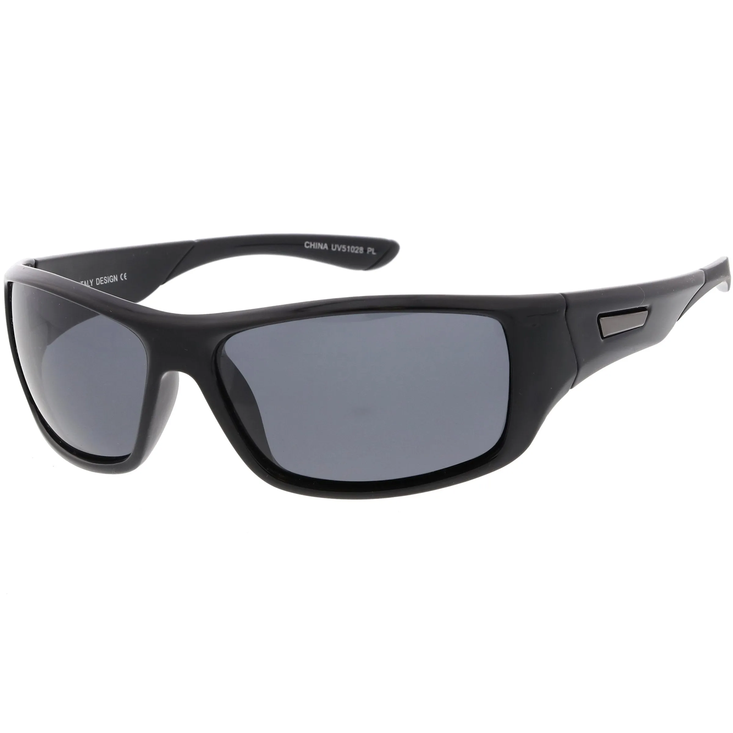 Premium Polarized Sports Wrap Rectangle Sunglasses C794 65mm sold by ZeroUV product image thumbnail 2