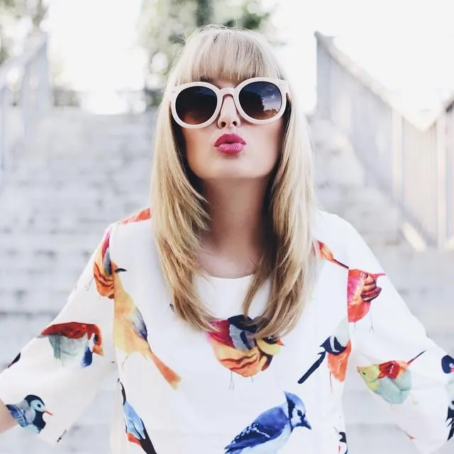 Womens Designer Round Oversize Retro Fashion Sunglasses 8623 sold by ZeroUV product image thumbnail 4