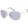 Classic Round Colored Mirror Lens Aviator Sunglasses C780 sold by ZeroUV