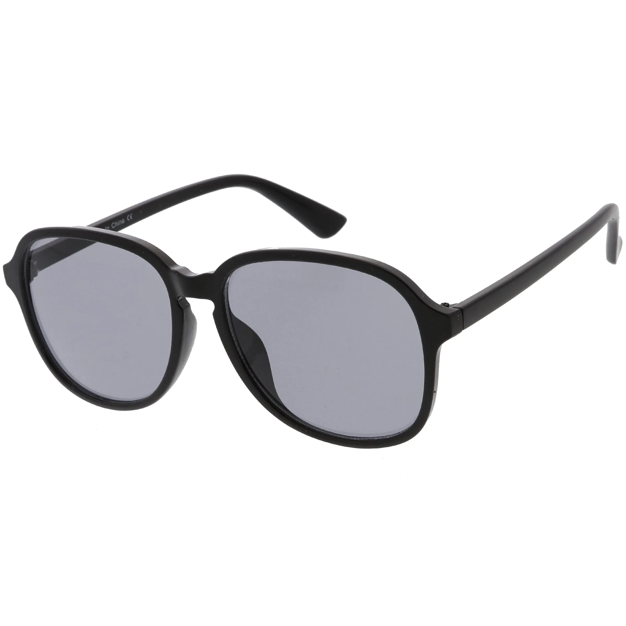 Retro Fab 70s Disco Era Keyhole Nose Classic Round Sunglasses D017 sold by ZeroUV product image thumbnail 2