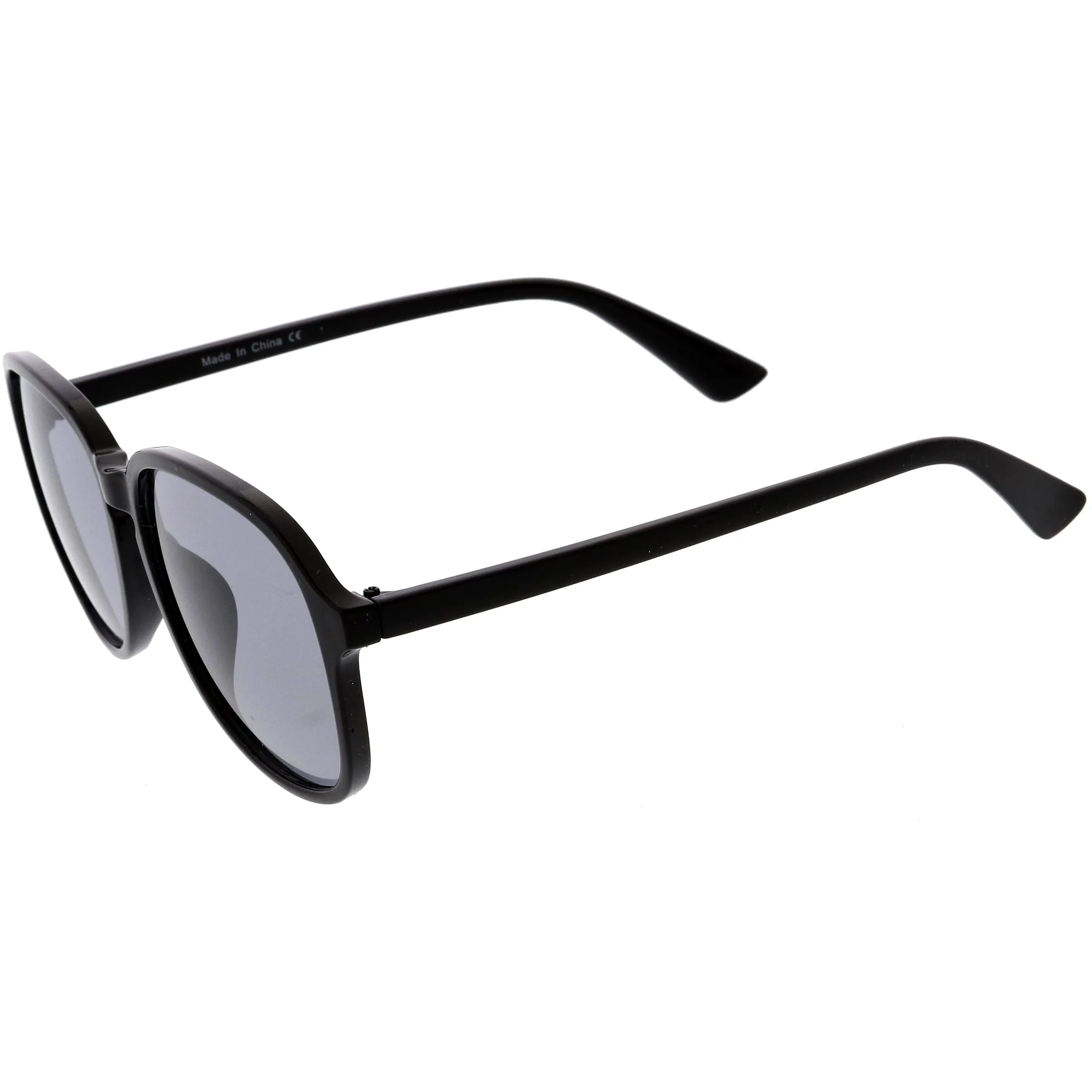 Retro Fab 70s Disco Era Keyhole Nose Classic Round Sunglasses D017 sold by ZeroUV product image thumbnail 3