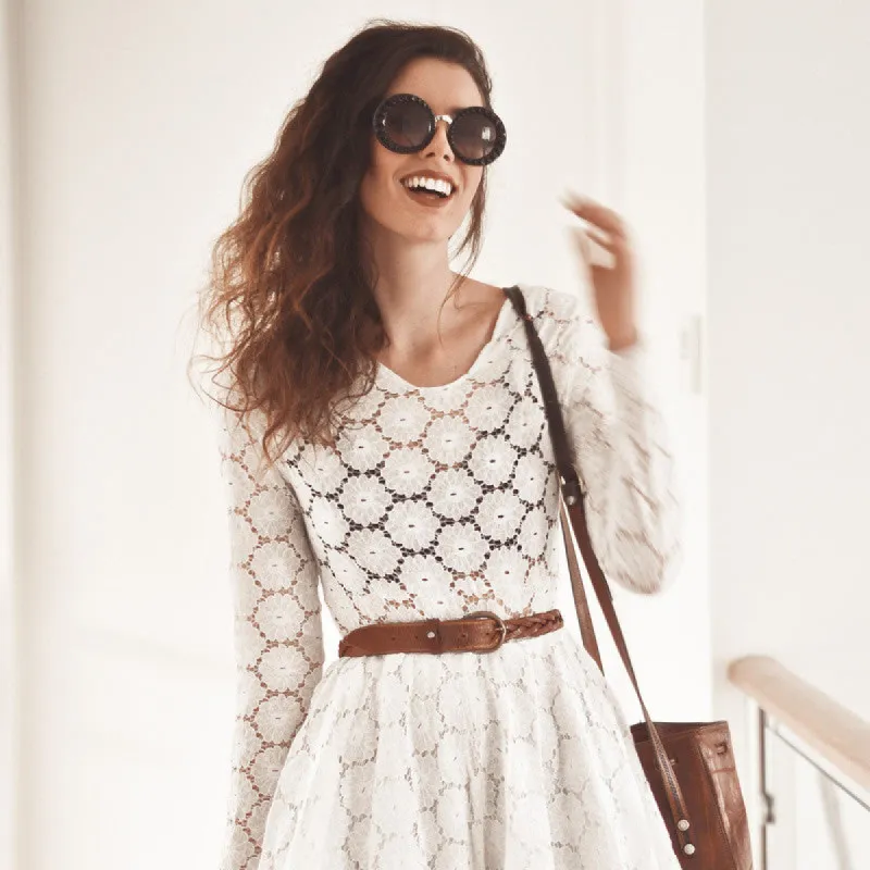 Designer Fashion Round Circle Women's Sunglasses sold by ZeroUV