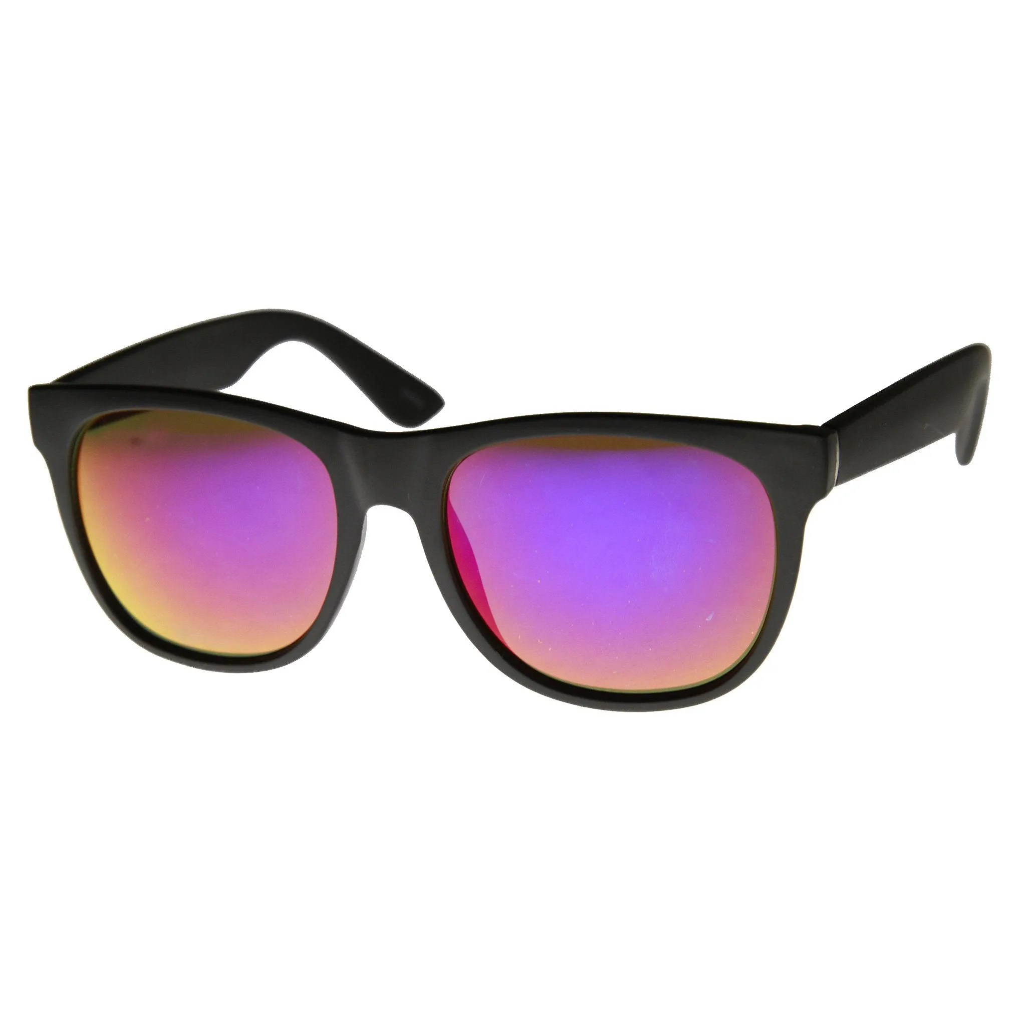 Super Retro Hipster Horned Rim Frame Sunglasses sold by ZeroUV product image thumbnail 5