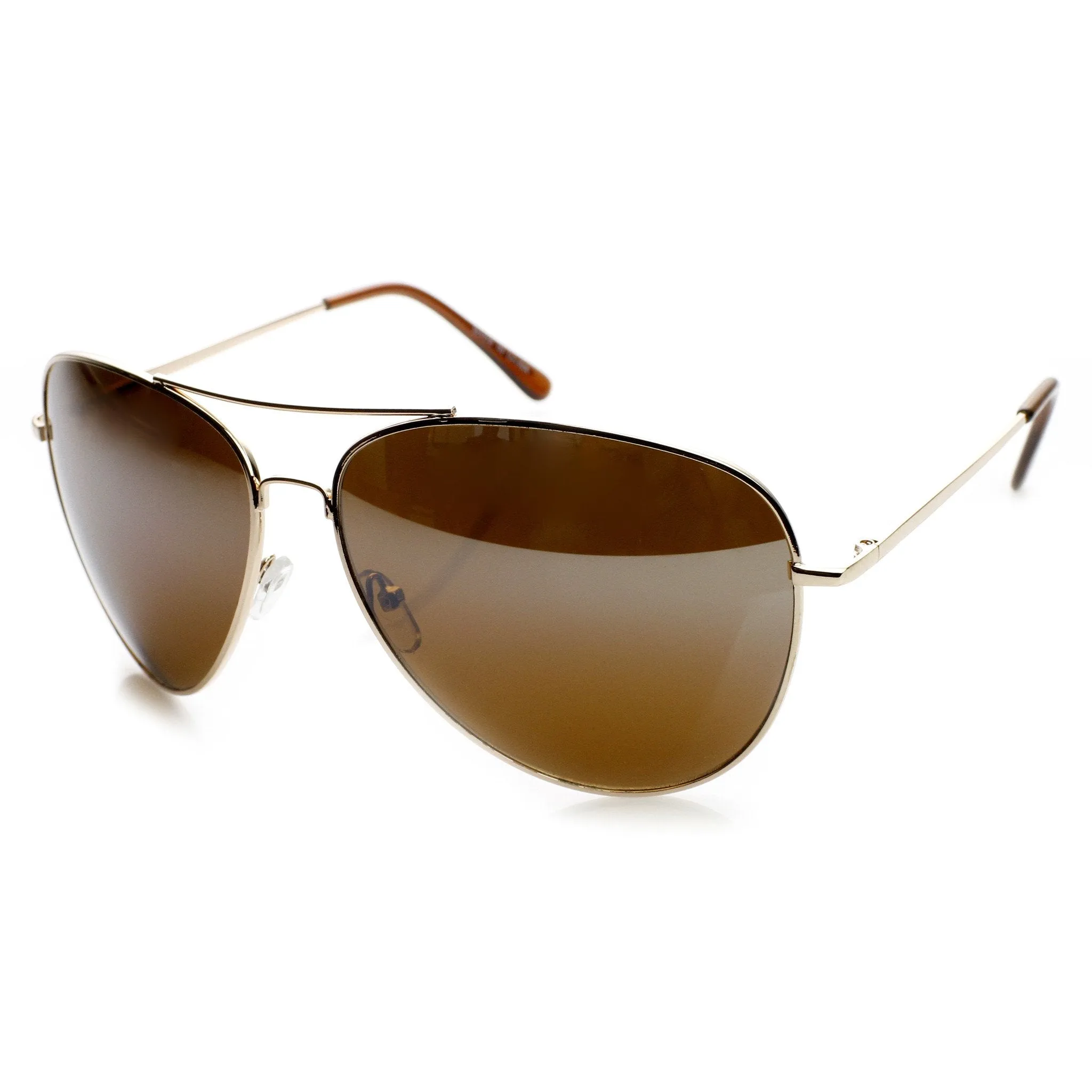 Super Oversize Tear Drop Metal Aviator Sunglasses 65mm 8732 sold by ZeroUV product image thumbnail 4