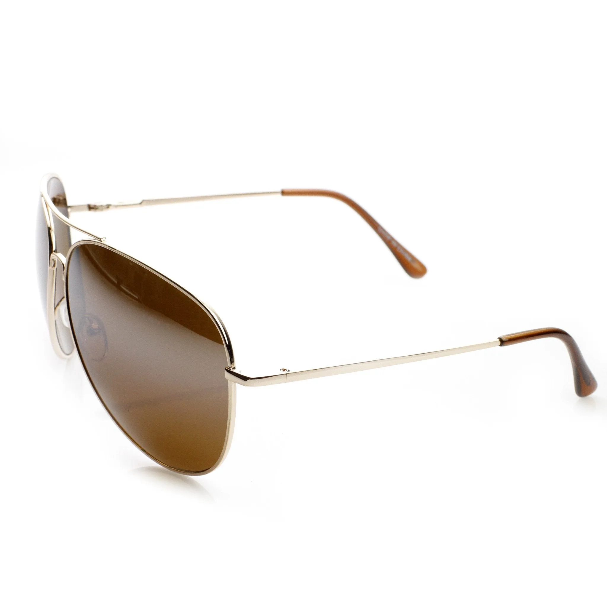Super Oversize Tear Drop Metal Aviator Sunglasses 65mm 8732 sold by ZeroUV product image thumbnail 2
