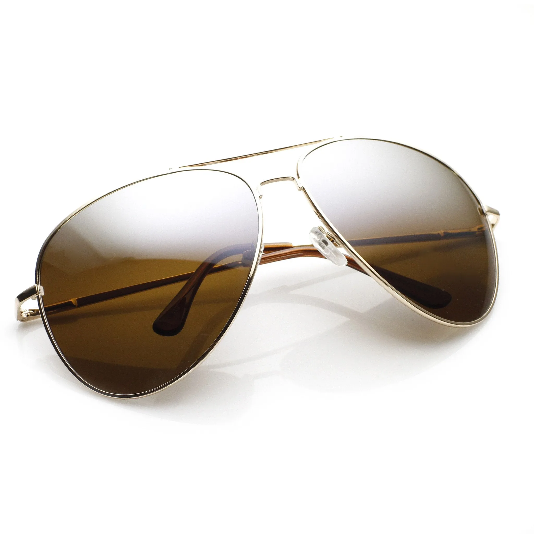 Super Oversize Tear Drop Metal Aviator Sunglasses 65mm 8732 sold by ZeroUV product image thumbnail 3