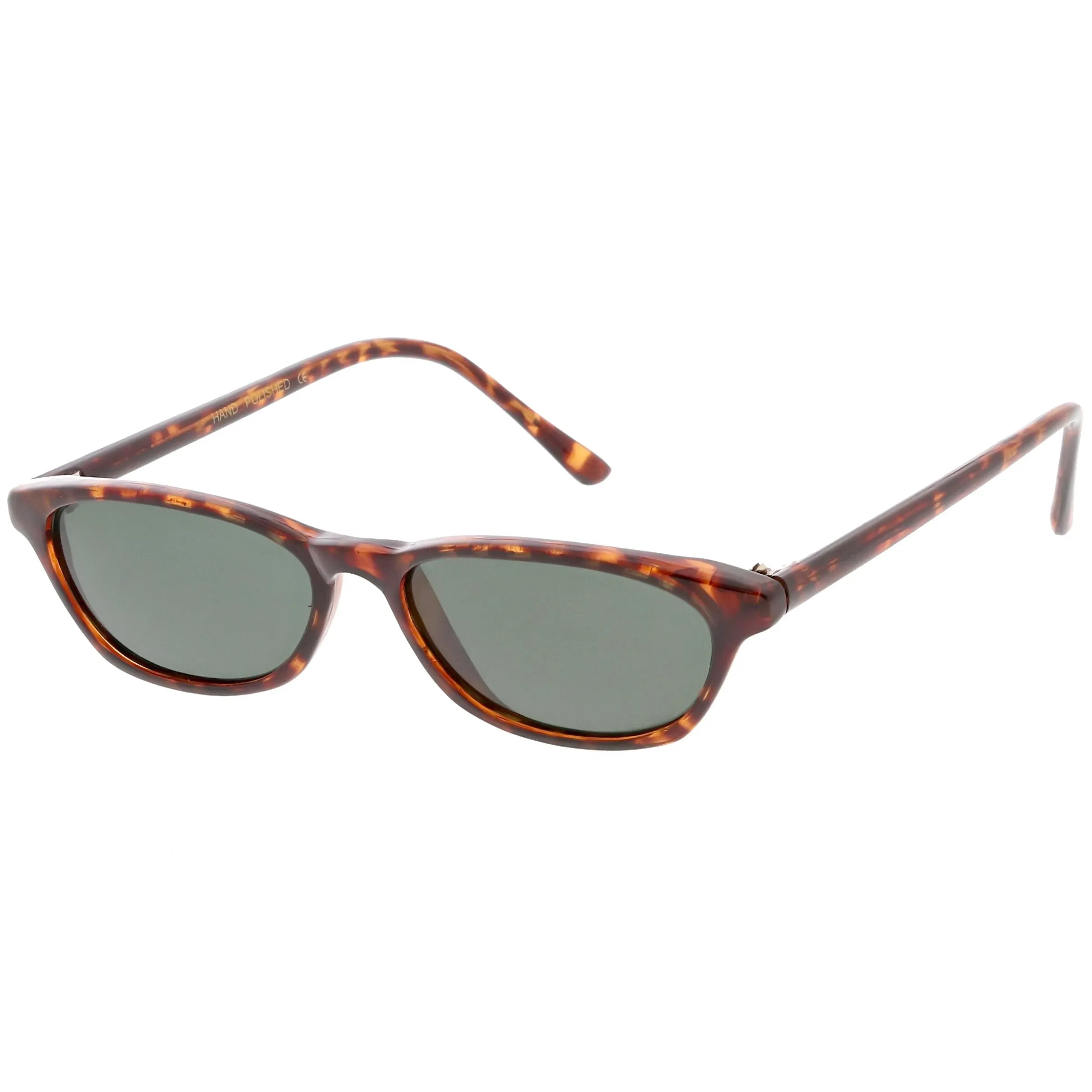 Small 1990's Dapper True Vintage Horned Rim Sunglasses C660 sold by ZeroUV product image thumbnail 5