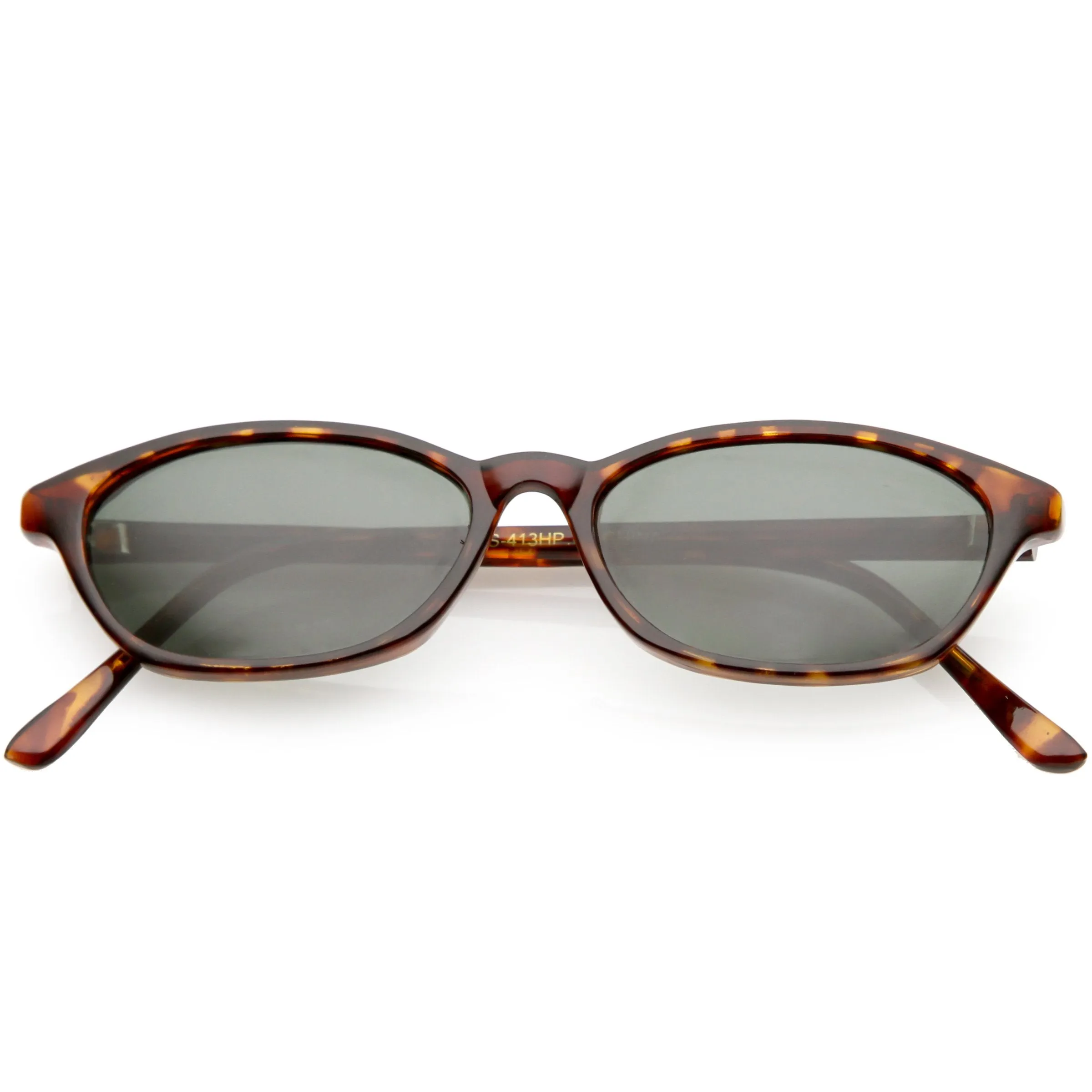 Small 1990's Dapper True Vintage Horned Rim Sunglasses C660 sold by ZeroUV product image thumbnail 4