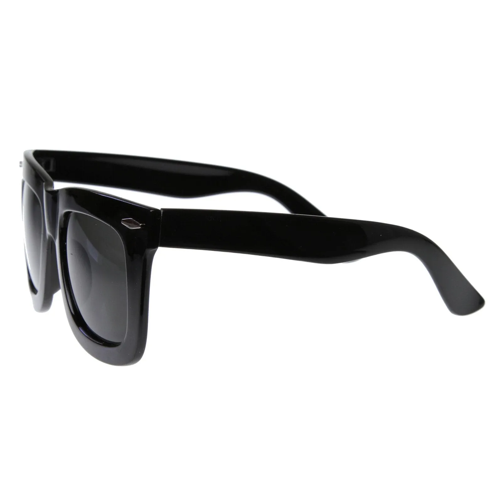 Oversize Women's Designer Fashion Thick Horned Rim Sunglasses 8094 sold by ZeroUV product image thumbnail 3