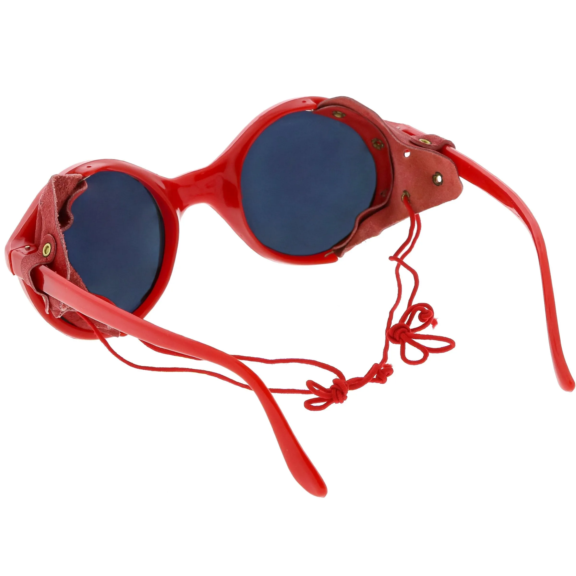 True Vintage Steampunk Side Cover Round Sunglasses C682 sold by ZeroUV product image thumbnail 4