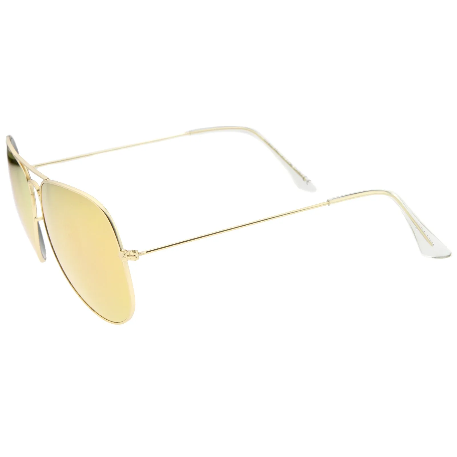Oversize Premium Design Matte Metal Aviator Sunglasses 61mm A805 sold by ZeroUV product image thumbnail 3