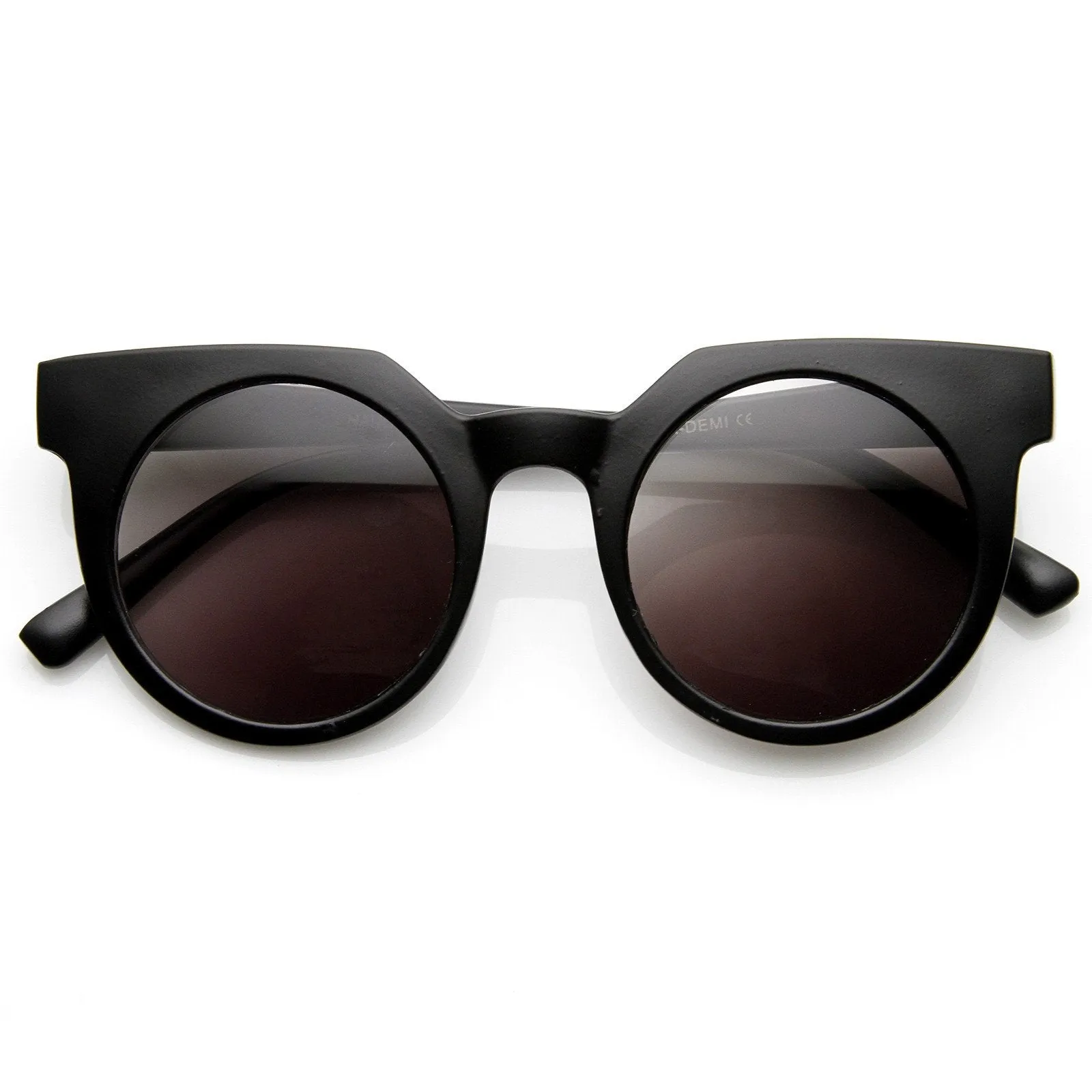 Retro P3 Round Angled Circle Flat Cat Eye Sunglasses 9120 sold by ZeroUV product image thumbnail 4
