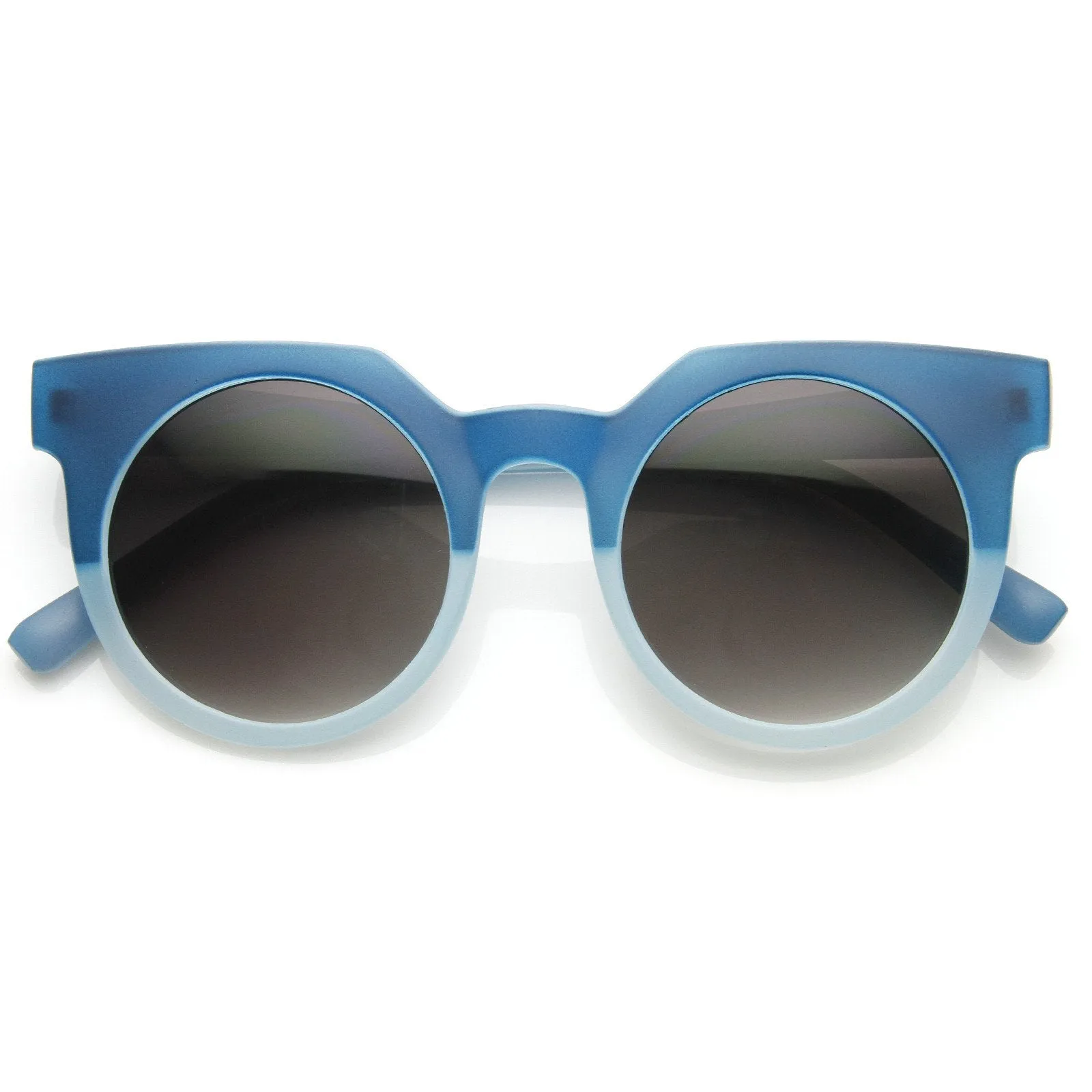 Retro P3 Round Angled Circle Flat Cat Eye Sunglasses 9120 sold by ZeroUV product image thumbnail 5