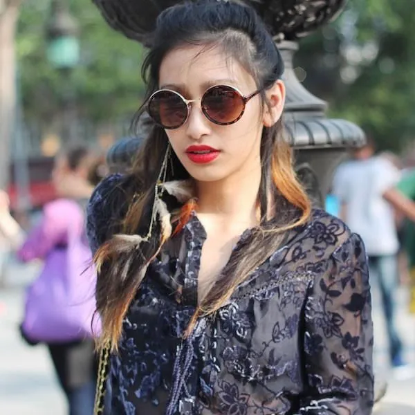 Vintage Steampunk Classic Round Metal Bridge Sunglasses sold by ZeroUV product image thumbnail 3