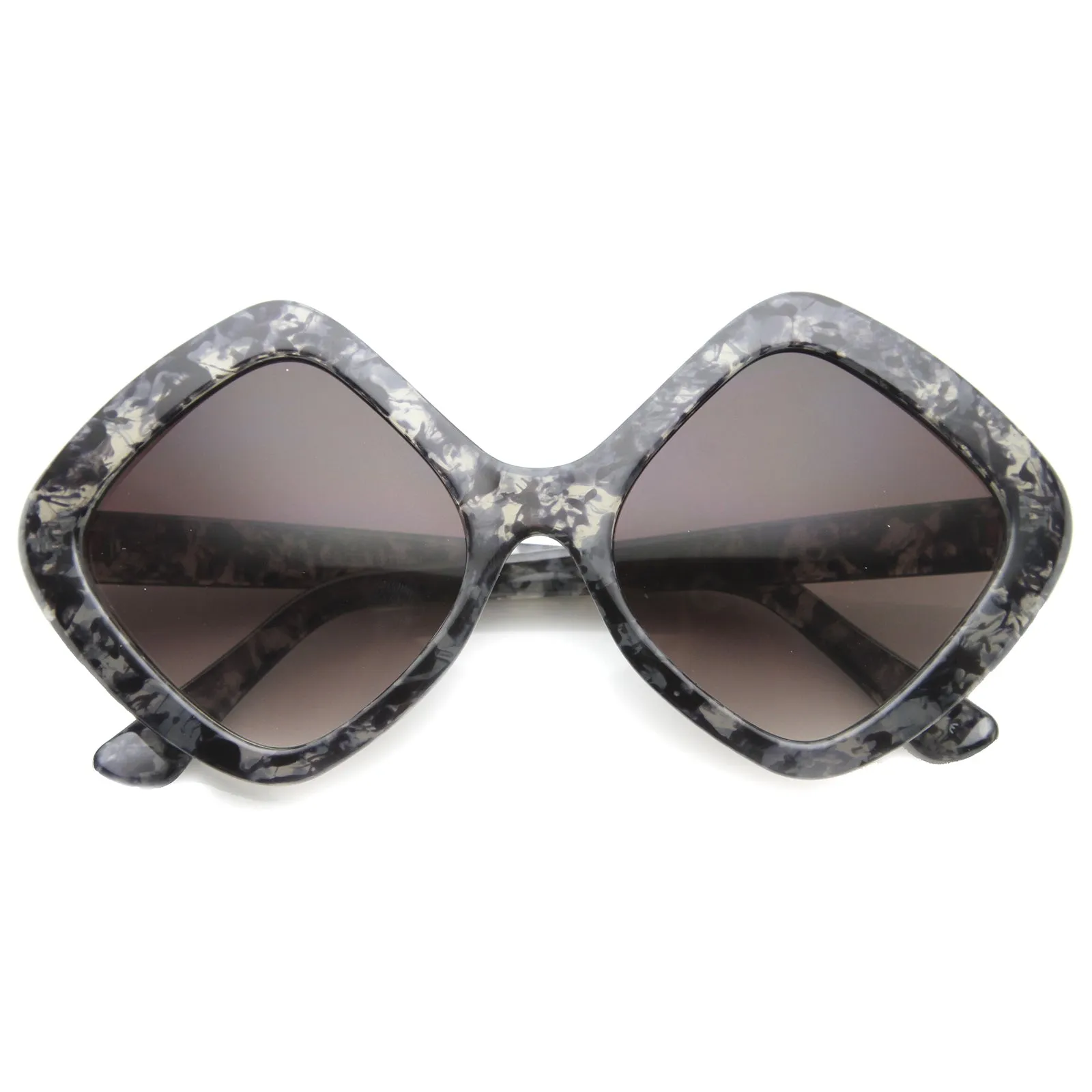Women's Indie Oversize Diamond Shape Sunglasses 9968 sold by ZeroUV