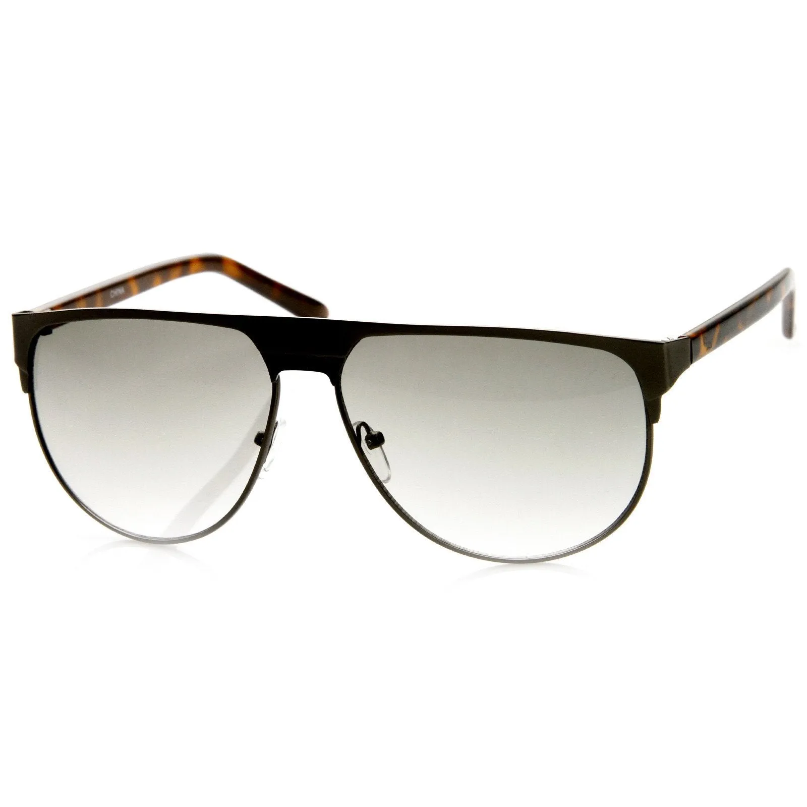 Modern Euro Full Metal Flat Top Aviator Sunglasses 8827 sold by ZeroUV product image thumbnail 5