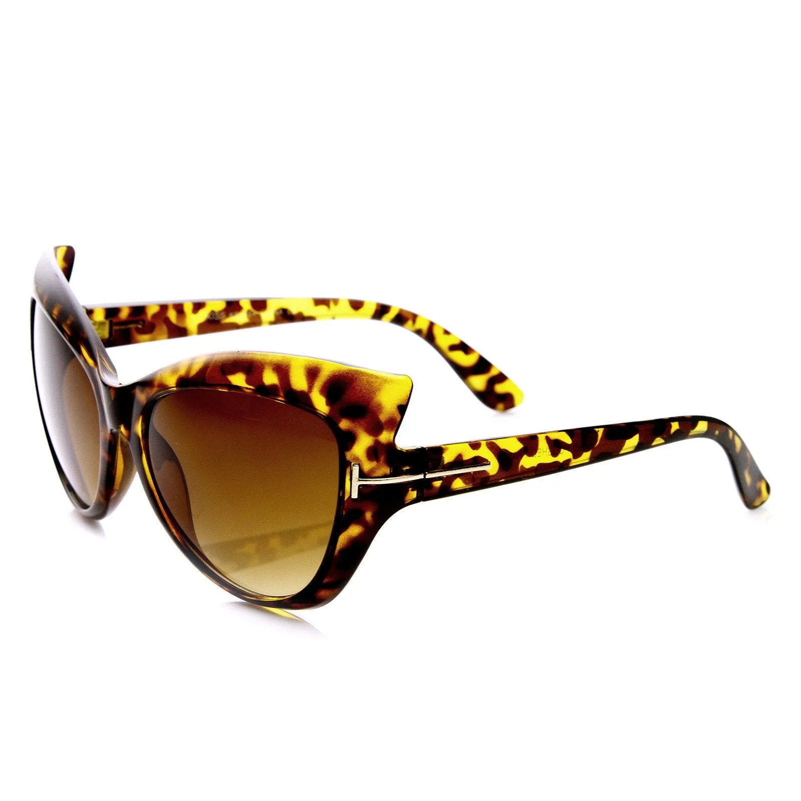 Glamorous High Fashion Designer Womens Cat Eye Sunglasses 8934 sold by ZeroUV product image thumbnail 2