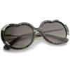 Women's Oversize Heart Shaped Sunglasses A224 sold by ZeroUV