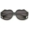 Women's Oversize Heart Shaped Sunglasses A224 sold by ZeroUV