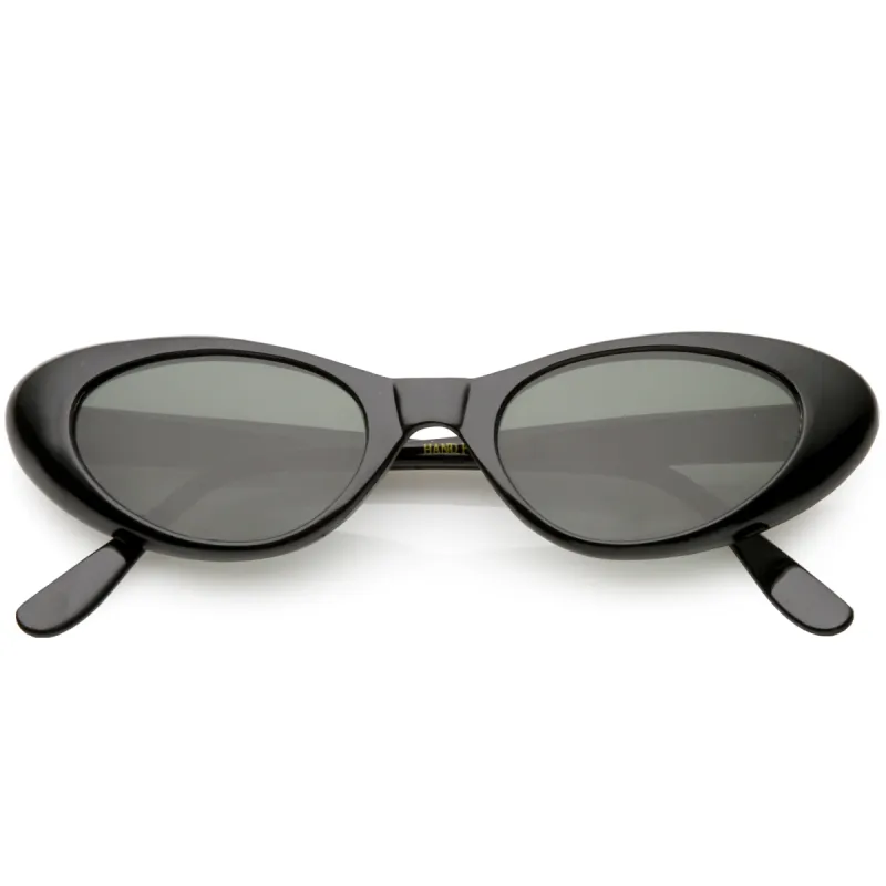 Women's Small Retro True Vintage Cat Eye Sunglasses C661 sold by ZeroUV